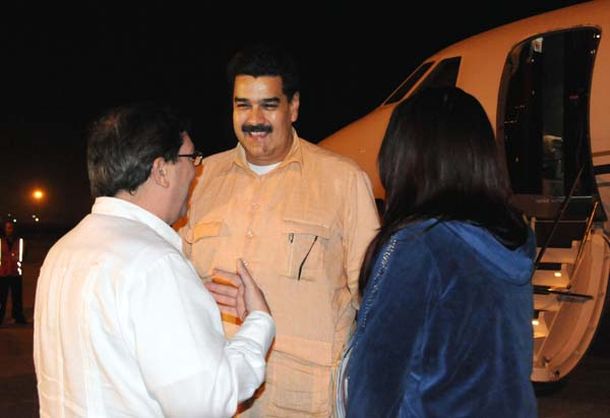 Nicolás Maduro llegó a Cuba para visitar a Hugo Chávez