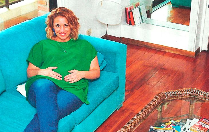 María Julia Oliván, en su sexto mes de embarazo: Fue un milagro