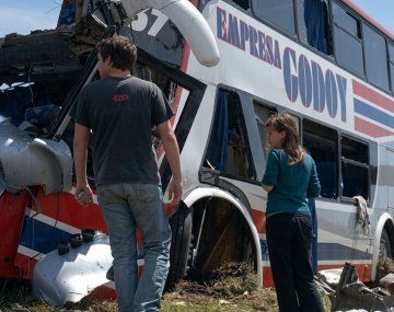 El terrible accidente ocurrió el 8 de octubre de 2006, en una ruta en Santa Fe. Foto: Clarin.