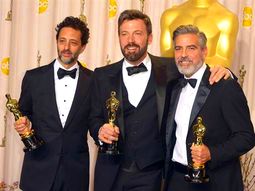 Grant Heslov, Ben Affleck y George Clooney Grant Heslov, Ben Affleck y George Clooney