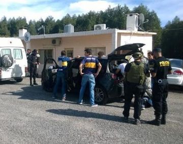 Hinchas de Boca tenían drogas y alcohol