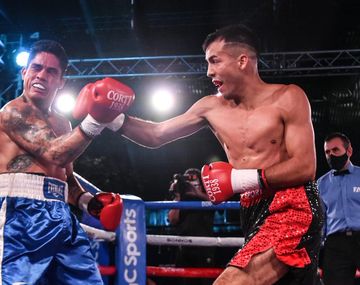 Boxeo: espectacular KOT de Matías Romero a Ignacio Perrín