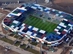La imponente vista aérea del nuevo estadio La imponente vista aérea del nuevo estadio