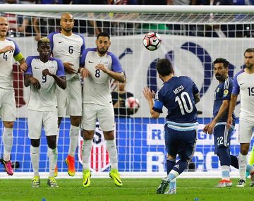 La pegada de Lionel Messi