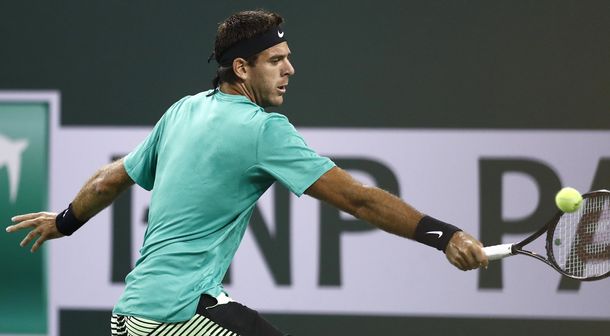 Juan Martín Del Potro en Indian Wells