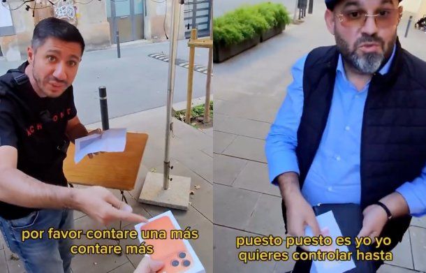 Quisieron hacerle el cuento del tío a un argentino en Europa y el resultado se volvió viral