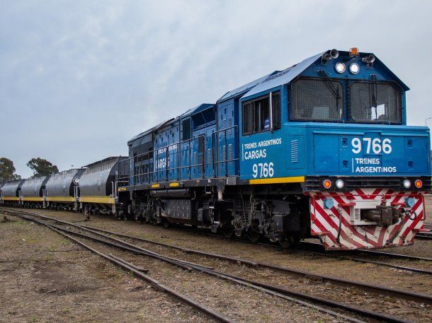 Récord: se transportaron 860 mil toneladas de carga en tren durante julio