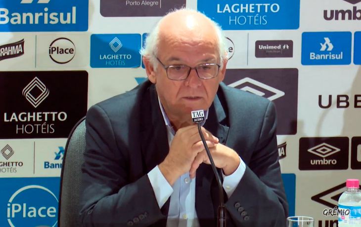 El presidente de Gremio, Romildo Bolzán, fue contundente: Nos van a dar la clasificación