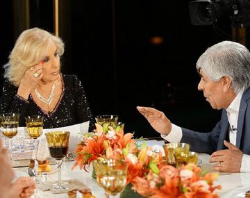 Moyano en la mesa de Mirtha,