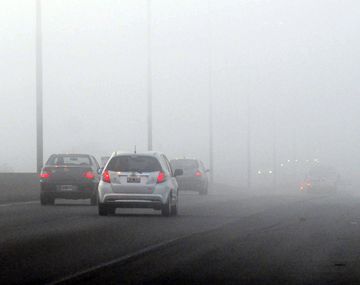 Precaución: escasa visibilidad por la niebla en los accesos a la Ciudad
