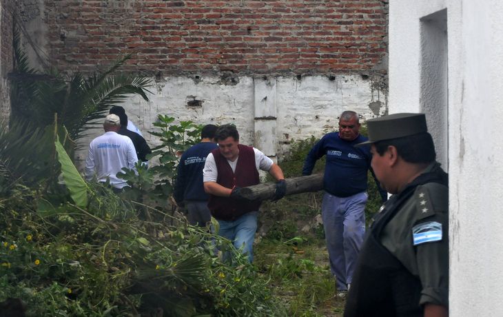 Comenzaron las excavaciones para hallar a Luciano Arruga