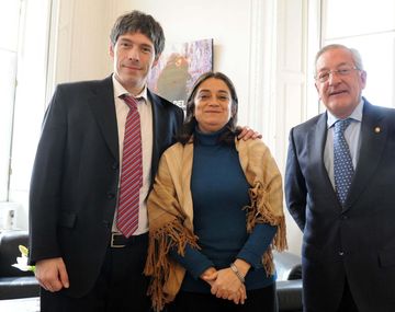 La gobernadora de Catamarca, Lucía Corpacci