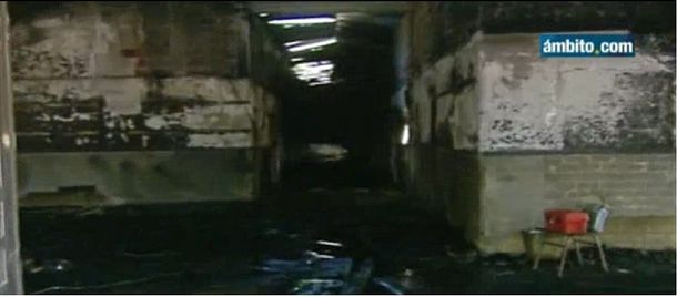 Vandalismo en Moreno: saquearon y prendieron fuego una escuela