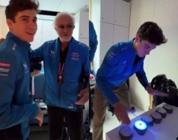 Desopilante desafío entre Colapinto y Briatore antes del GP de Hungría