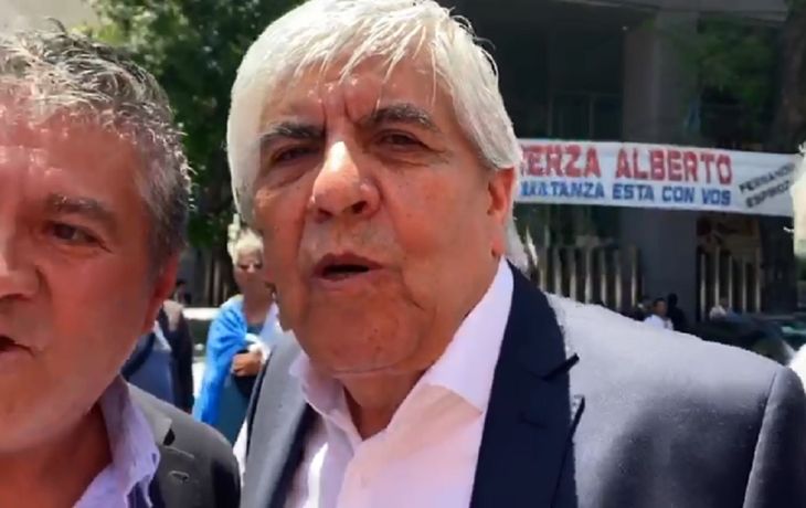 Moyano, a minutouno.com tras el discurso de Alberto:  Fue muy bueno