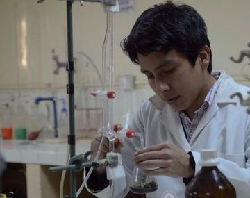 Joaquín Quispe, estudiante jujeño