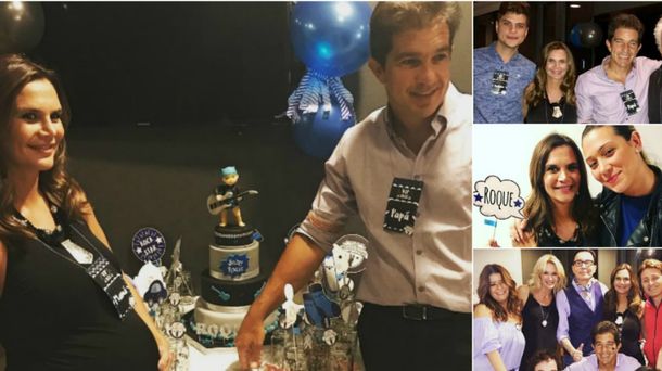 El baby shower de Amalia Granata.&nbsp;
