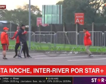 Tensión en Brasil: hinchas de Inter quisieron agredir a los de River