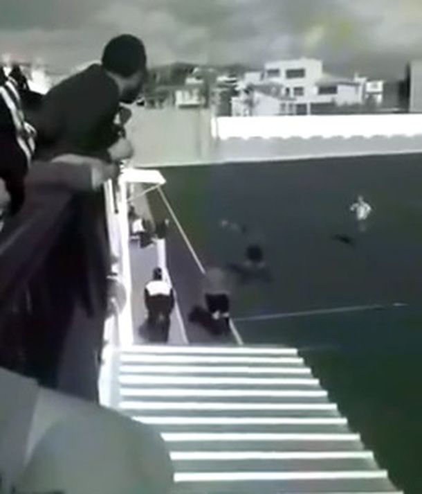 Multan a un hincha por tirarle un perro a un árbitro en España