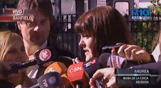 Habló la madre de la chica abusada en un colegio: A mi hija la encontré delirando