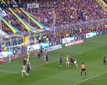 Tremendo: el impresionante golazo olímpico de Di María ante Boca