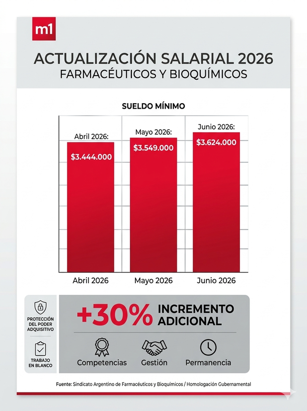 El Gobierno homologó salario mínimo de 3.6M para trabajadores en blanco jerárquicos: a quiénes les corresponde El Gobierno homologó salario mínimo de 3.6M para trabajadores en blanco jerárquicos: a quiénes les corresponde