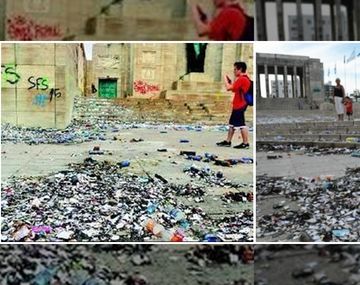 Indignación en Rosario por destrozos