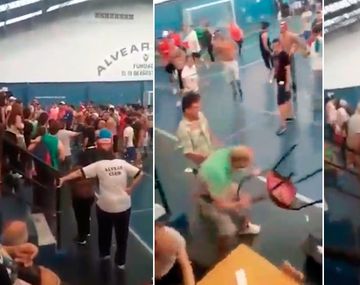 Vergüenza: hinchas del Ciclón y Huracán