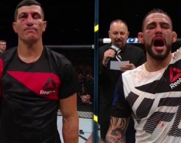 Los tres jueces dieron como ganador al argentino