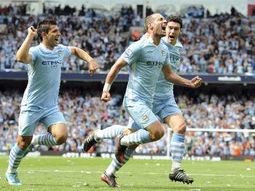 con agüero y zabaleta, el manchester city empato con el stoke con agüero y zabaleta, el manchester city empato con el stoke