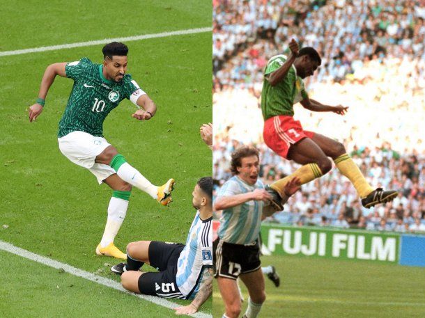 La derrota ante Arabia Saudita y el recuerdo de la caída ante Camerún en Italia 90