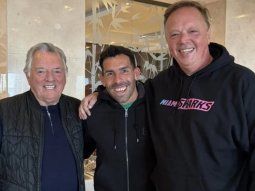 Luis Barrionuevo, Carlos Tevez y Juan Nápoli