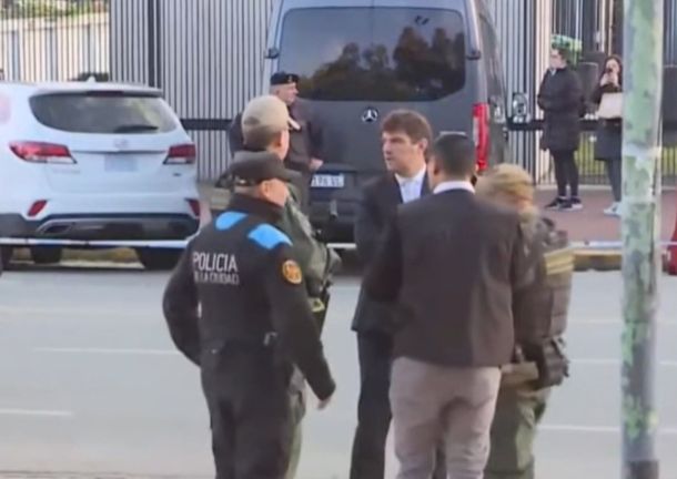 Amenaza de bomba en la Embajada de Estados Unidos.