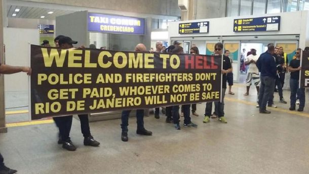 Bienvenidos al infierno: así recibe la policía de Rio de Janeiro a los turistas 