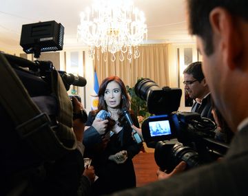 Cristina: Una intervención militar en Siria sería nefasta