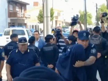 Así trasladaron al principal acusado del homicidio de Tomás Tello