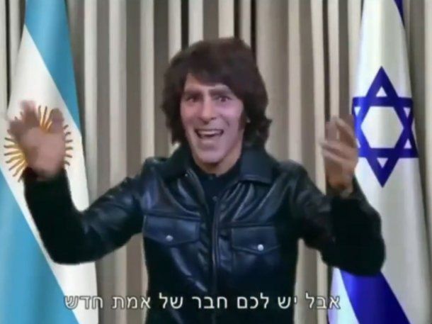 La imitación de Javier Milei que hicieron en la TV israelí