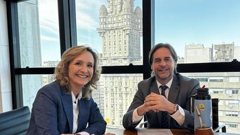 Laura Raffo destacó el gran legado que deja el presidente Luis Lacalle Pou tras la mejora del grado inversor por parte de Moodys. Laura Raffo destacó el gran legado que deja el presidente Luis Lacalle Pou tras la mejora del grado inversor por parte de Moodys.