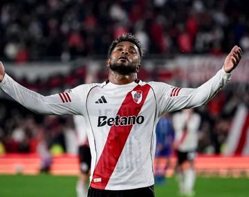 El curioso posteo de Borja tras su flojo rendimiento en River ante Godoy Cruz