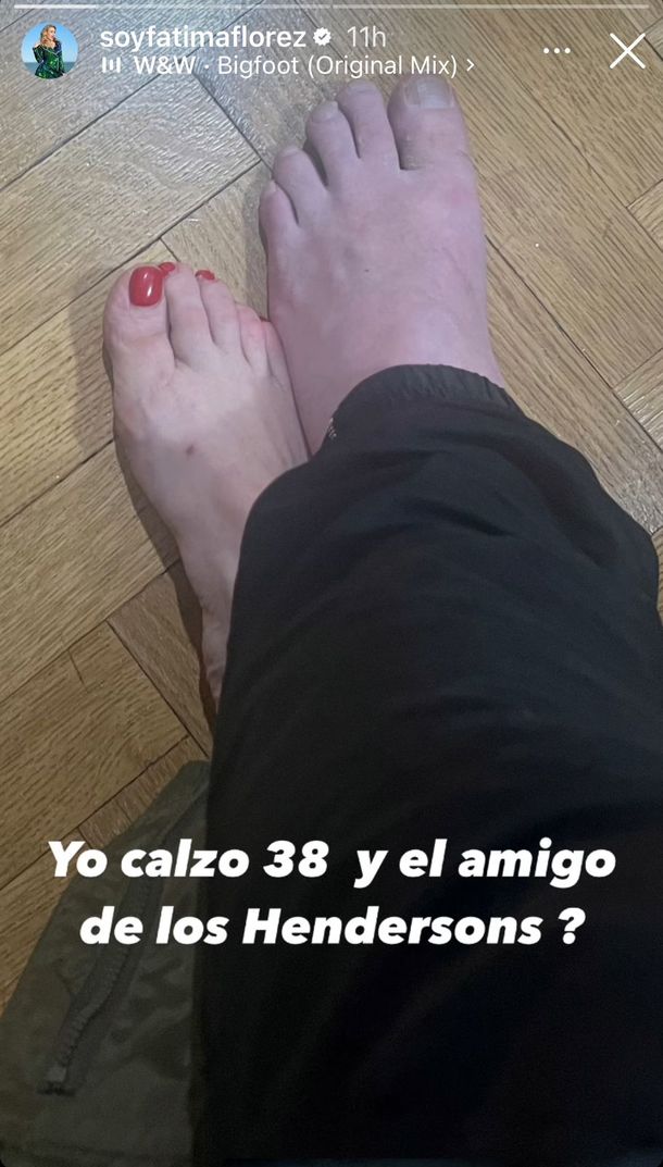 La foto que Fátima Florez subió a Instagram La foto que Fátima Florez subió a Instagram