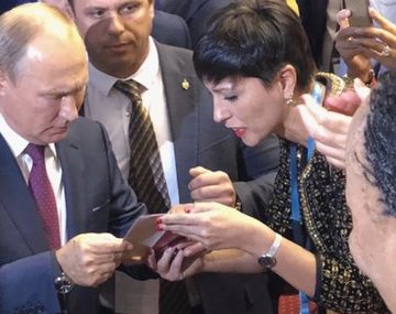 Mayra Mendoza denunció ante Putin que a CFK la quieren encarcelar