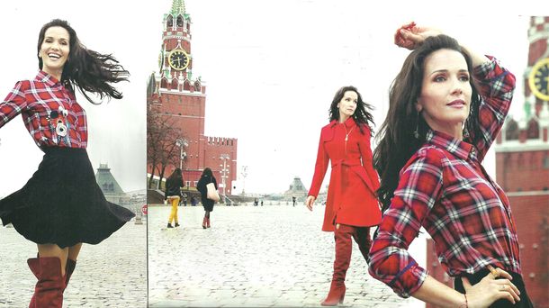 El viaje de Natalia Oreiro: Perdí la cuenta de mis visitas a Rusia, pero deben ser más de 15
