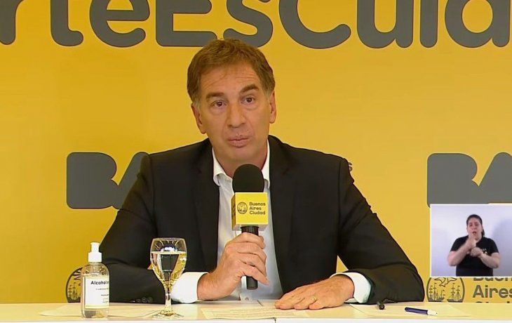 Diego Santilli, viceje de Gobierno de la ciudad de Buenos Aires