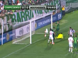 ¿entro toda? la polemica que pudo haber sido gol de chapecoense ¿entro toda? la polemica que pudo haber sido gol de chapecoense