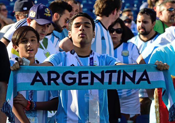 Las fotos de Argentina vs. Venezuela