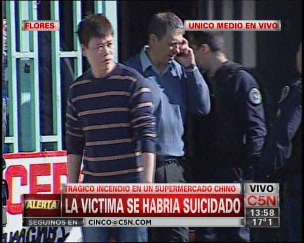 Incendiaron un súper: un muerto y siete heridos en confuso episodio