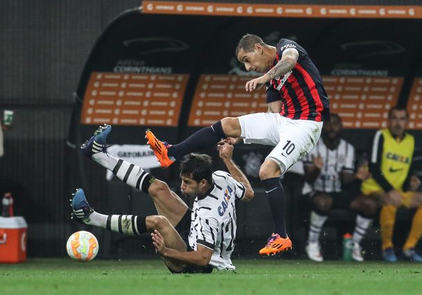 San Lorenzo igualó con Corinthans y tambalea en la Copa Libertadores