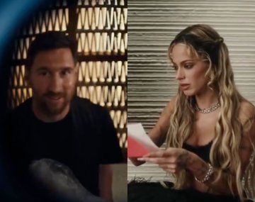 Sorpresa total: Messi aparece en el video del nuevo tema de Tini Stoessel