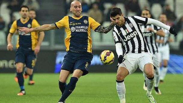 Hellas Verona le empató a Juventus agónicamente y Tevez no logró ser goleador del Calcio