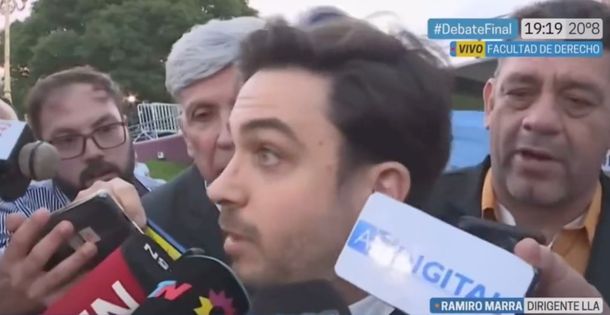 Ramiro Marra dijo que usar pesos es una boludez y se quejó por tener que fiscalizar